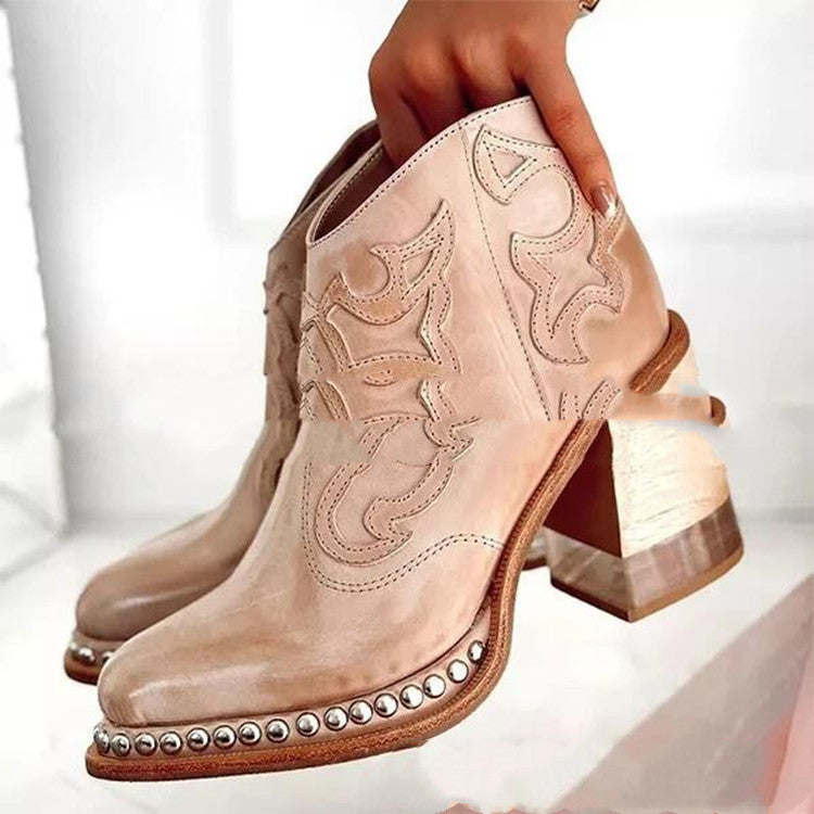 Women's Block Heel Boots