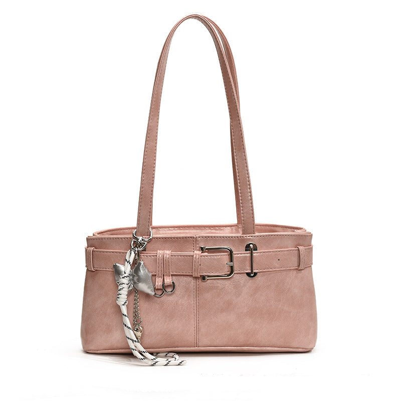 Commuter Texture Underarm Shoulder Handbag Travel Bag