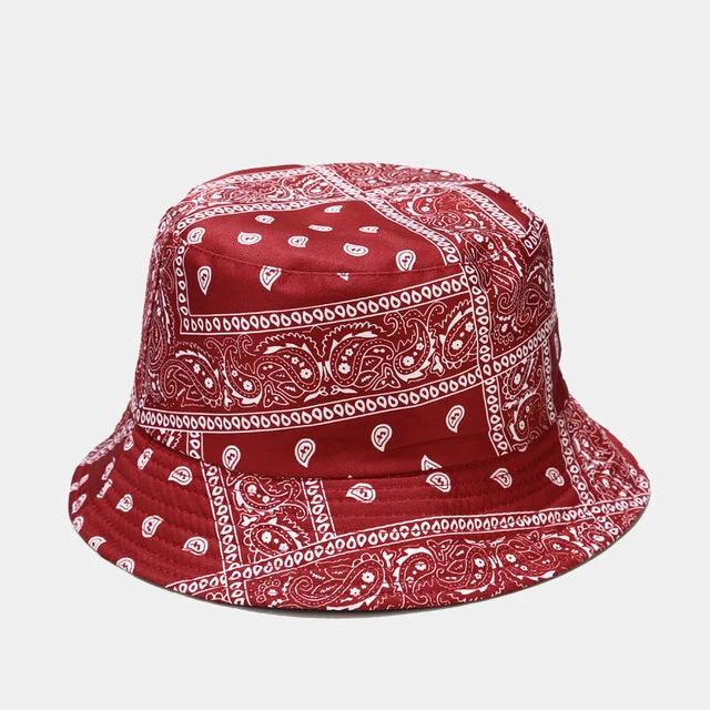 Men's Bandana Printed Bucket Hat