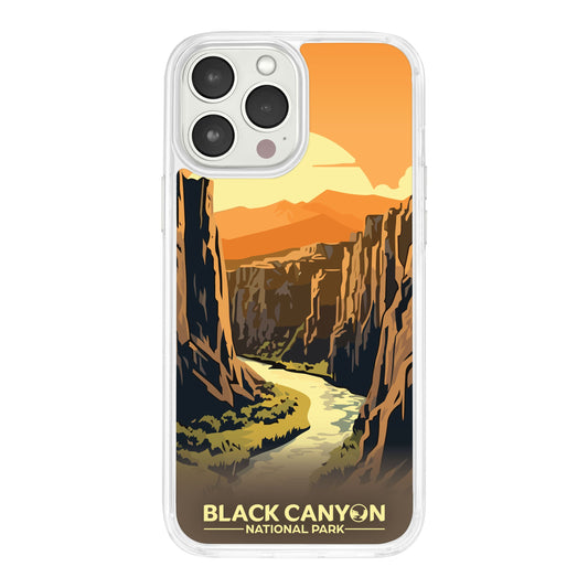 National Parks Black Canyon HD Apple iPhone 15 Series Mag-Safe Phone Case