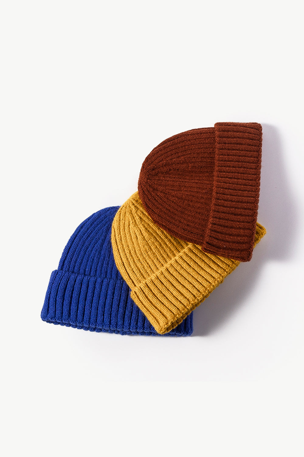Gorro de punto de canalé
