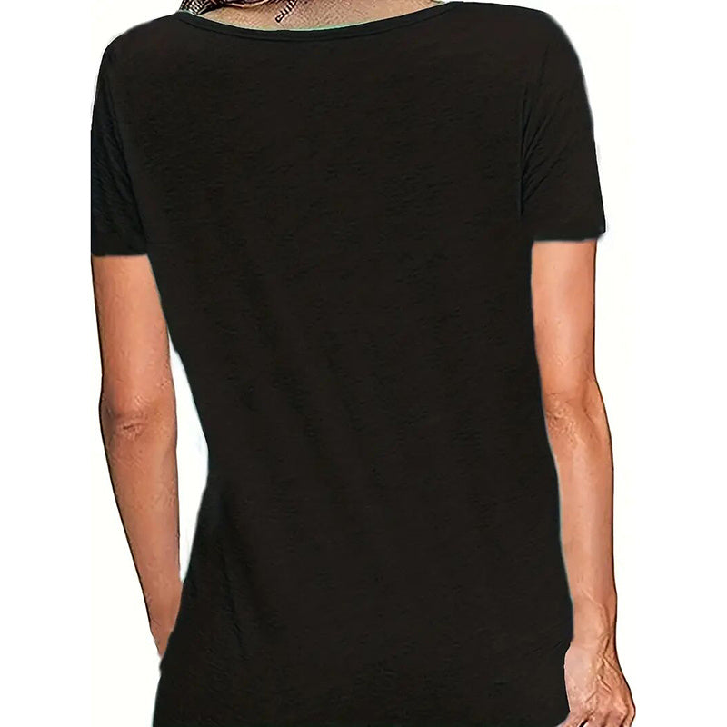 Camiseta con gráfico de gato bonito