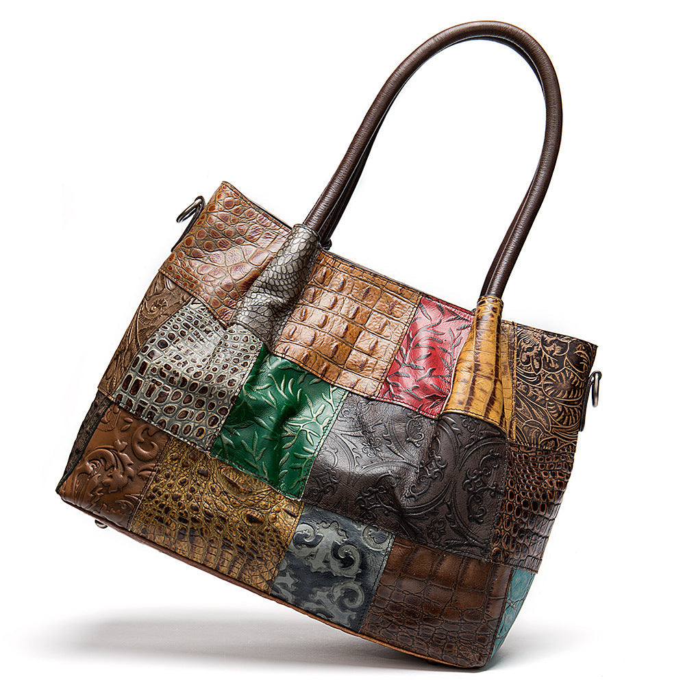 Women's Patchwork Travel Bag