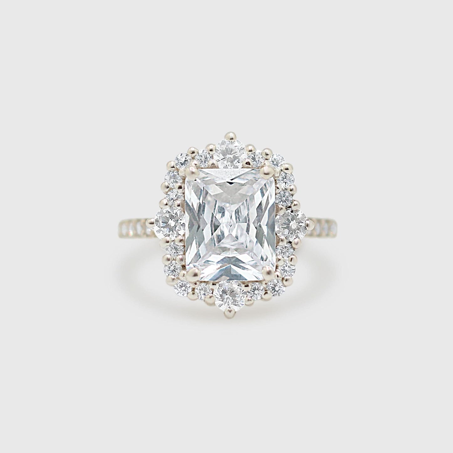 "Amber" Ring- Moissanite Collection