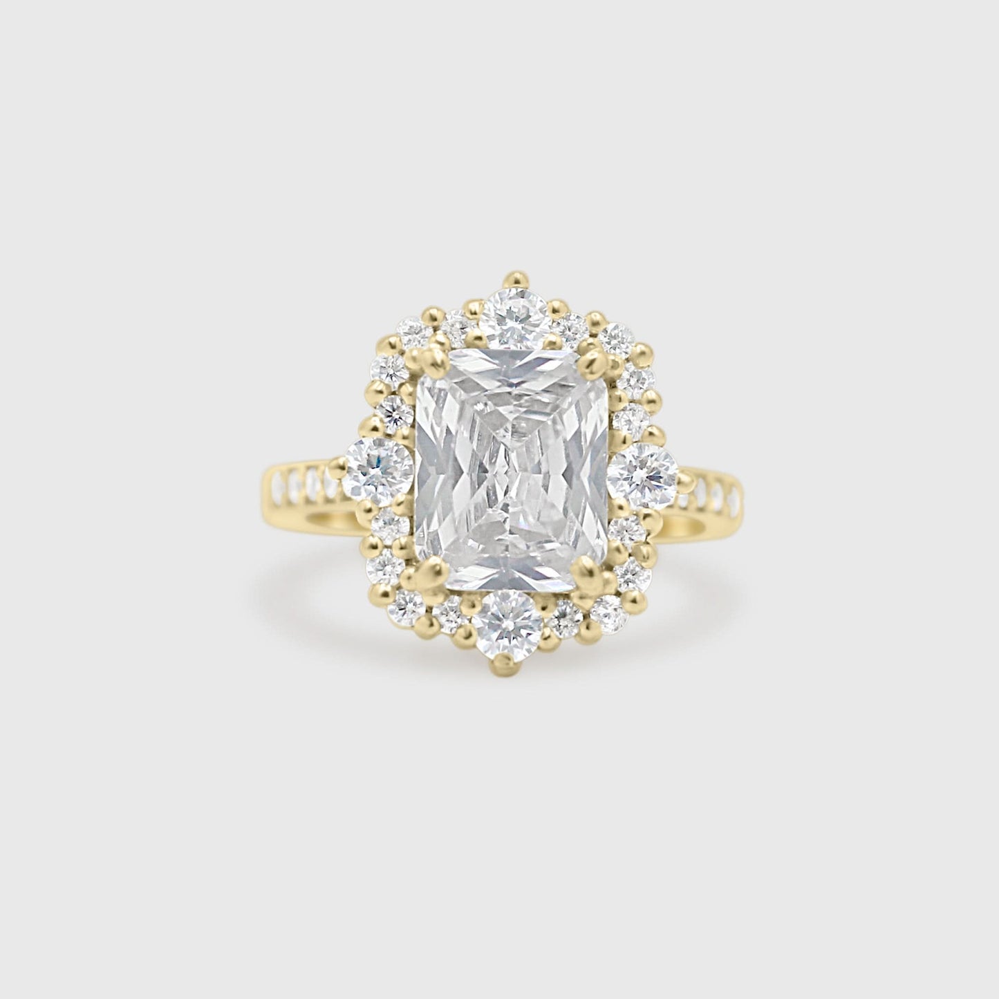 "Amber" Ring- Moissanite Collection