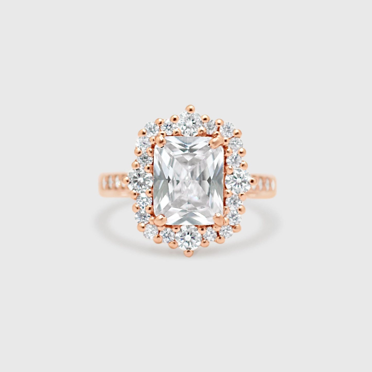 "Amber" Ring- Moissanite Collection