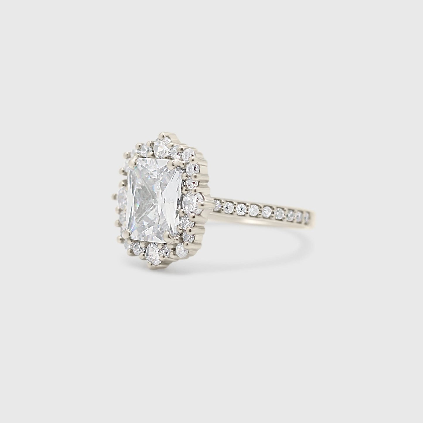 "Amber" Ring- Moissanite Collection