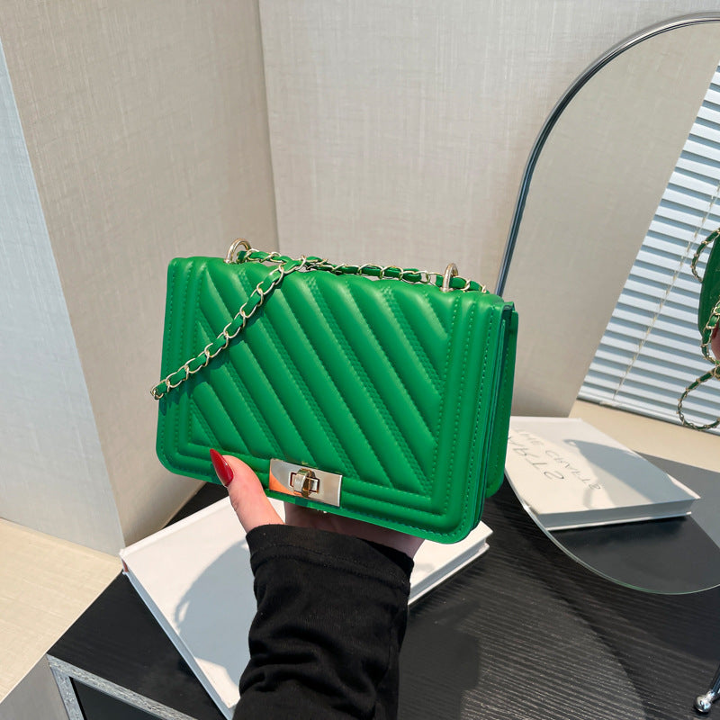 Fashionable Western-style Minimalist Casual Single-shoulder Crossbody Bag See size chart under “more details”