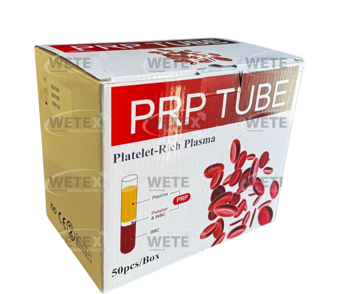 PRP Plasma Rico en Plaquetas Tubos PET de 10 ml ACD+Gel Separador+Biotina