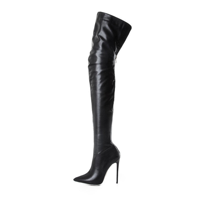 Women's Personality Below The Knee Plus Size Boots