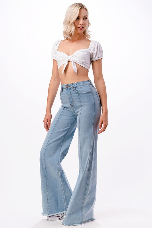 Wide leg, denim pants,  jeans, western See size chart under “more details”