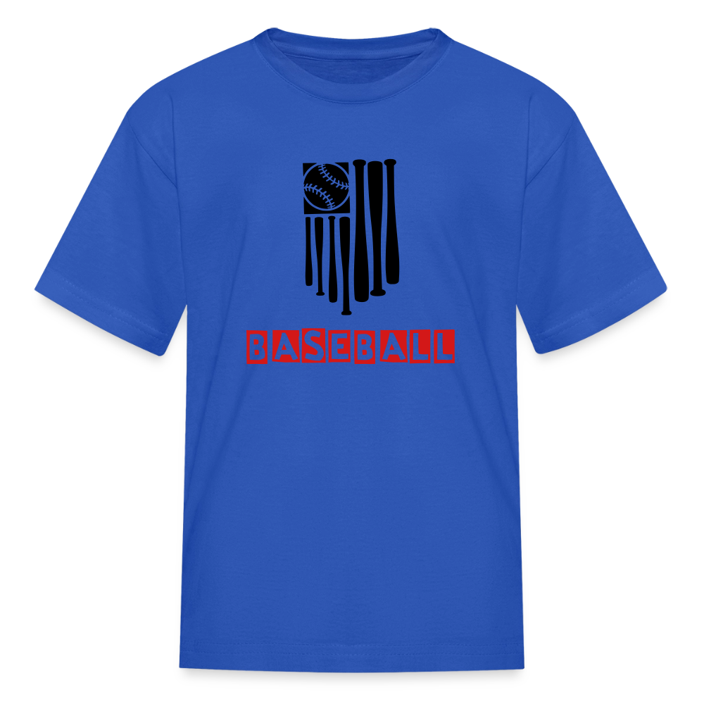 Kid's Baseball Flag T-Shirt