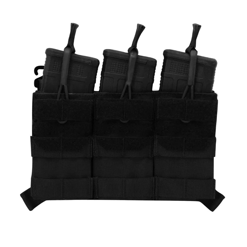 Placa frontal portacargadores triples AG3