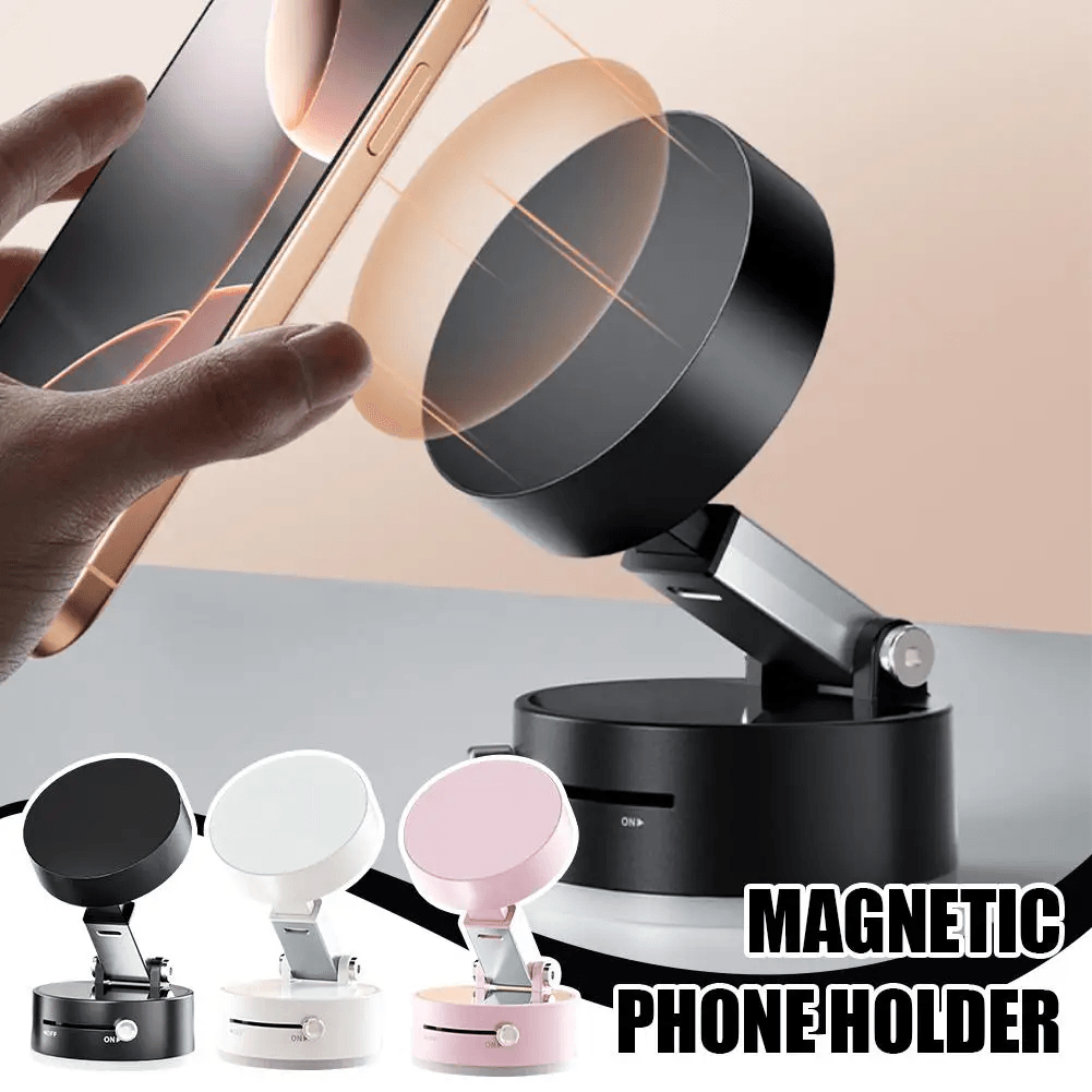 Double-Sided Magnetic Suction Phone Holder Foldable & Adjustable Stand