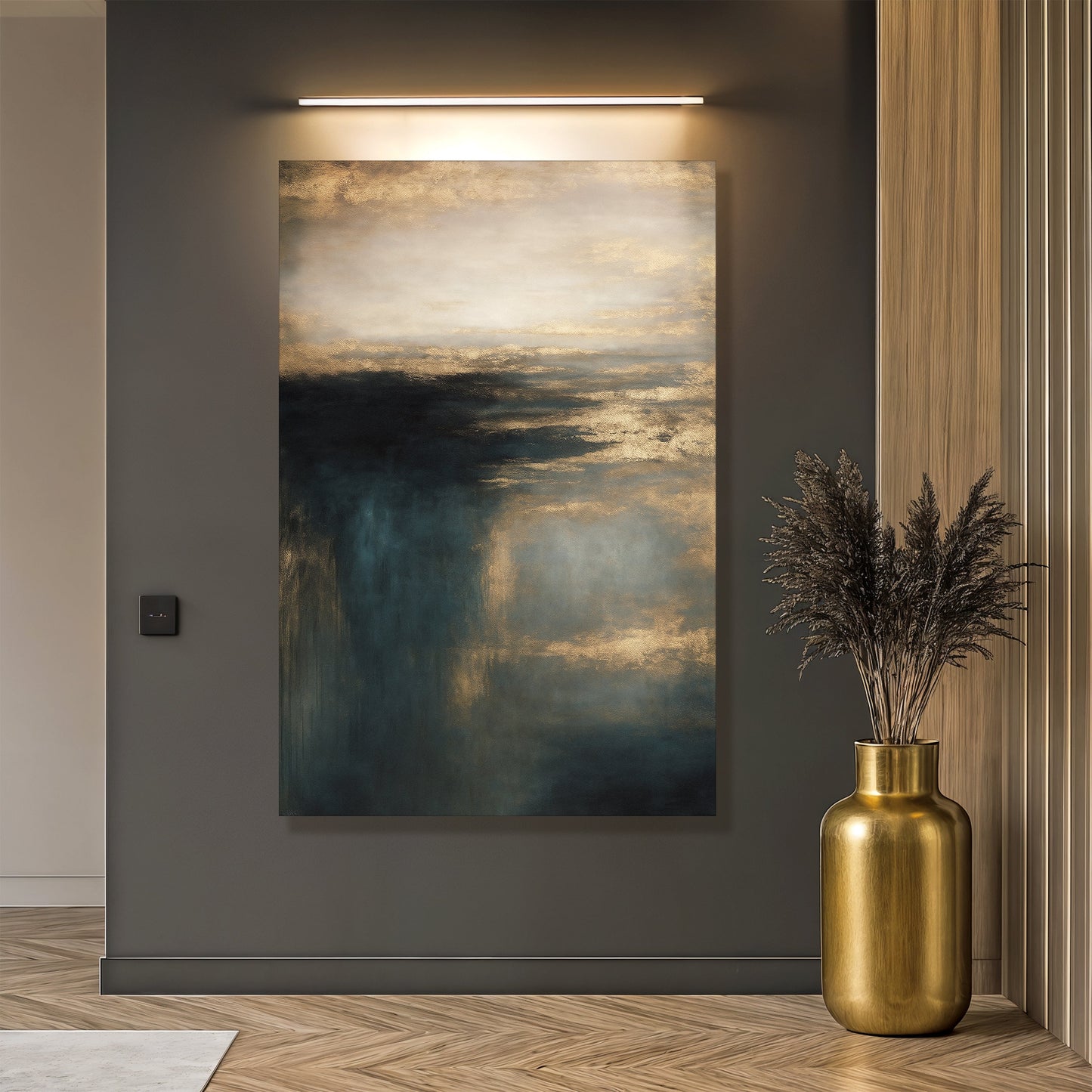 Cloudscape Glimmer Wall Art