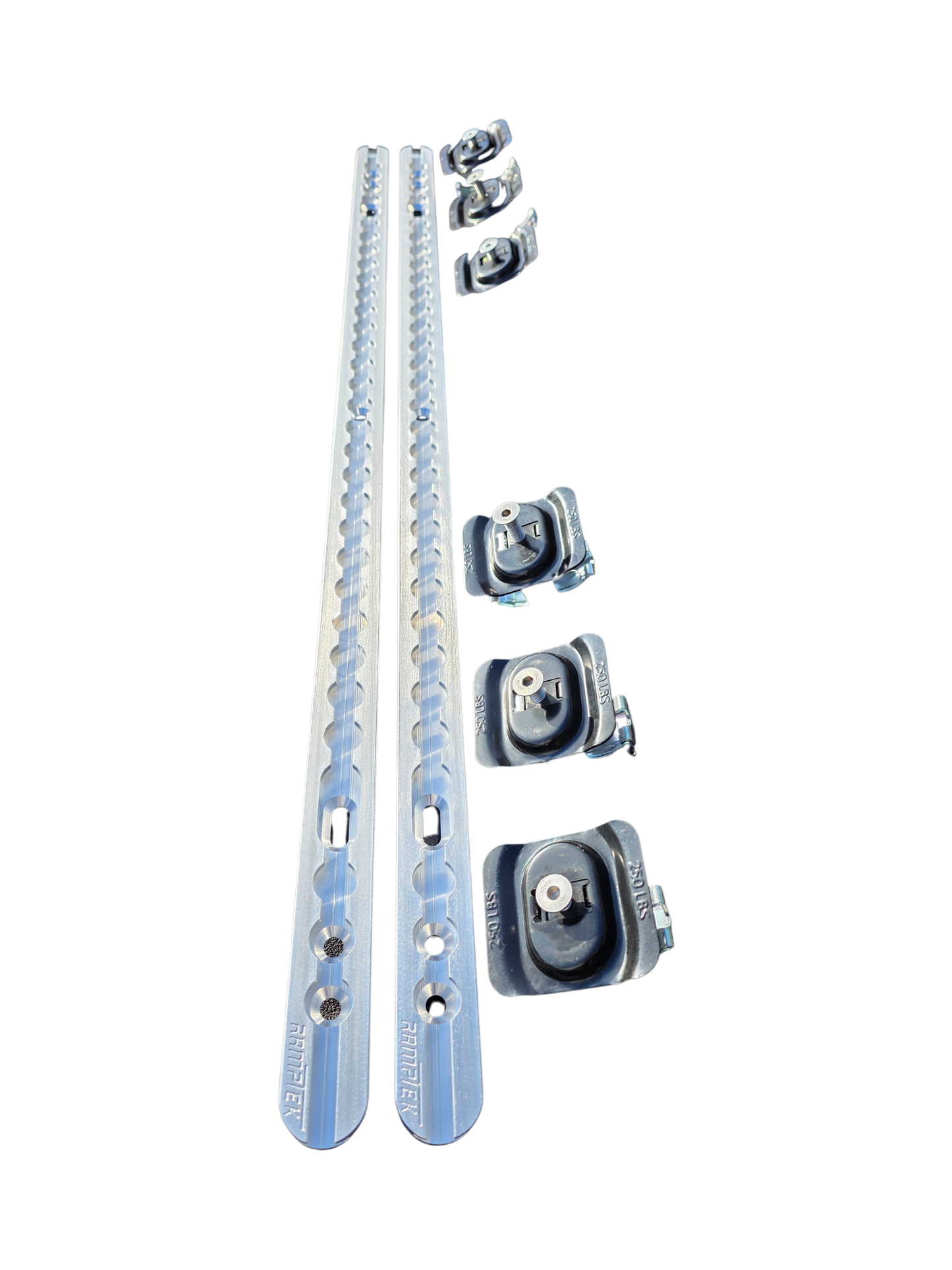Truck bed tie down system