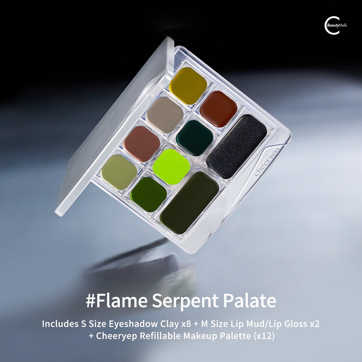 CHEERYEP (QIANYAN) Refillable Makeup Gift Box - #Flame Serpent (@freya86_ff  Collaboration Limited Edition)