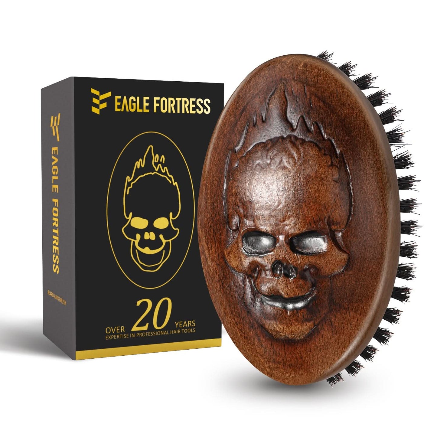 Eagle Fortress Inferno Styler Portable Military Brush
