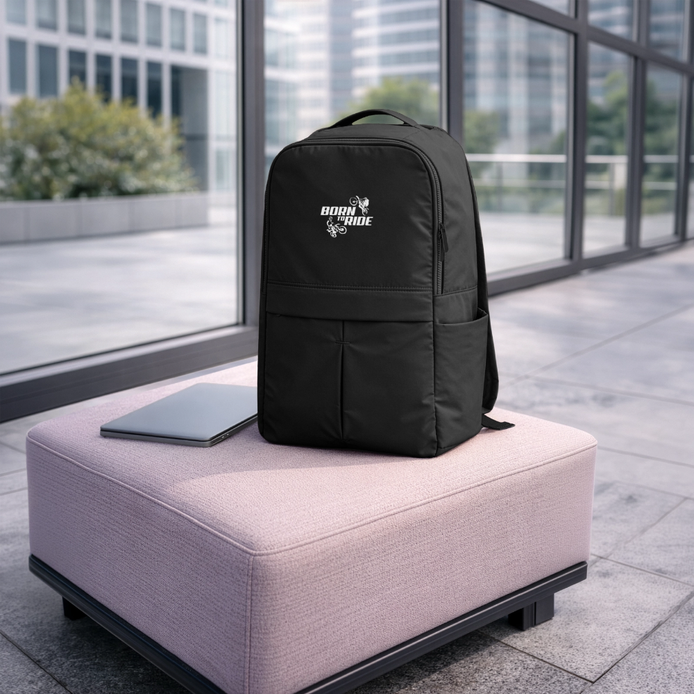 Born to Ride Motocross Matte Backpack
