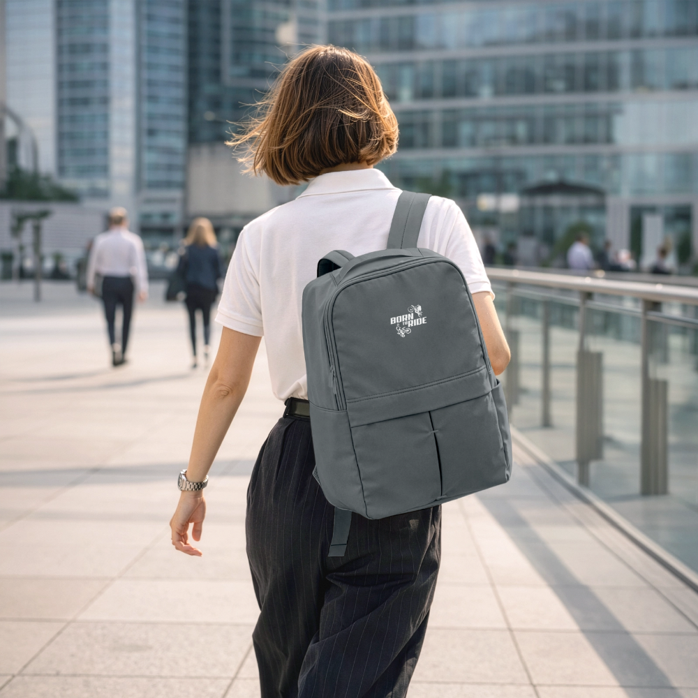 Born to Ride Motocross Matte Backpack