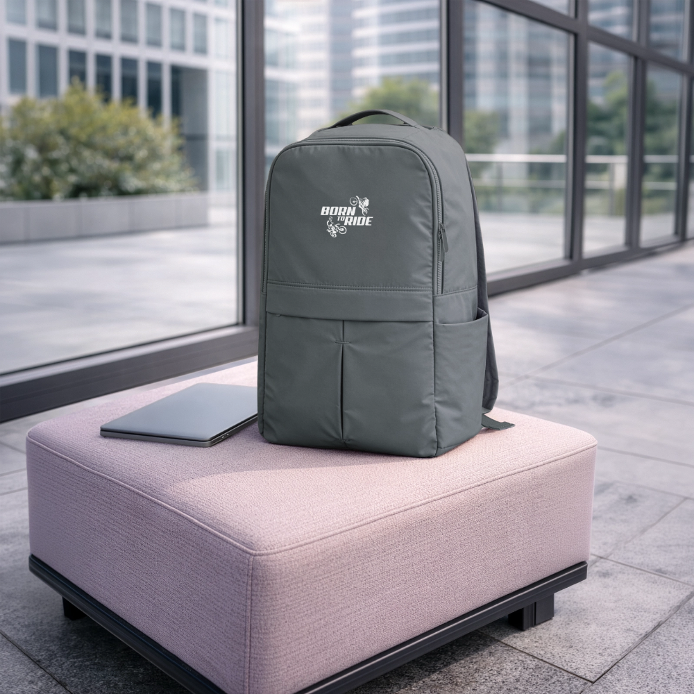 Born to Ride Motocross Matte Backpack
