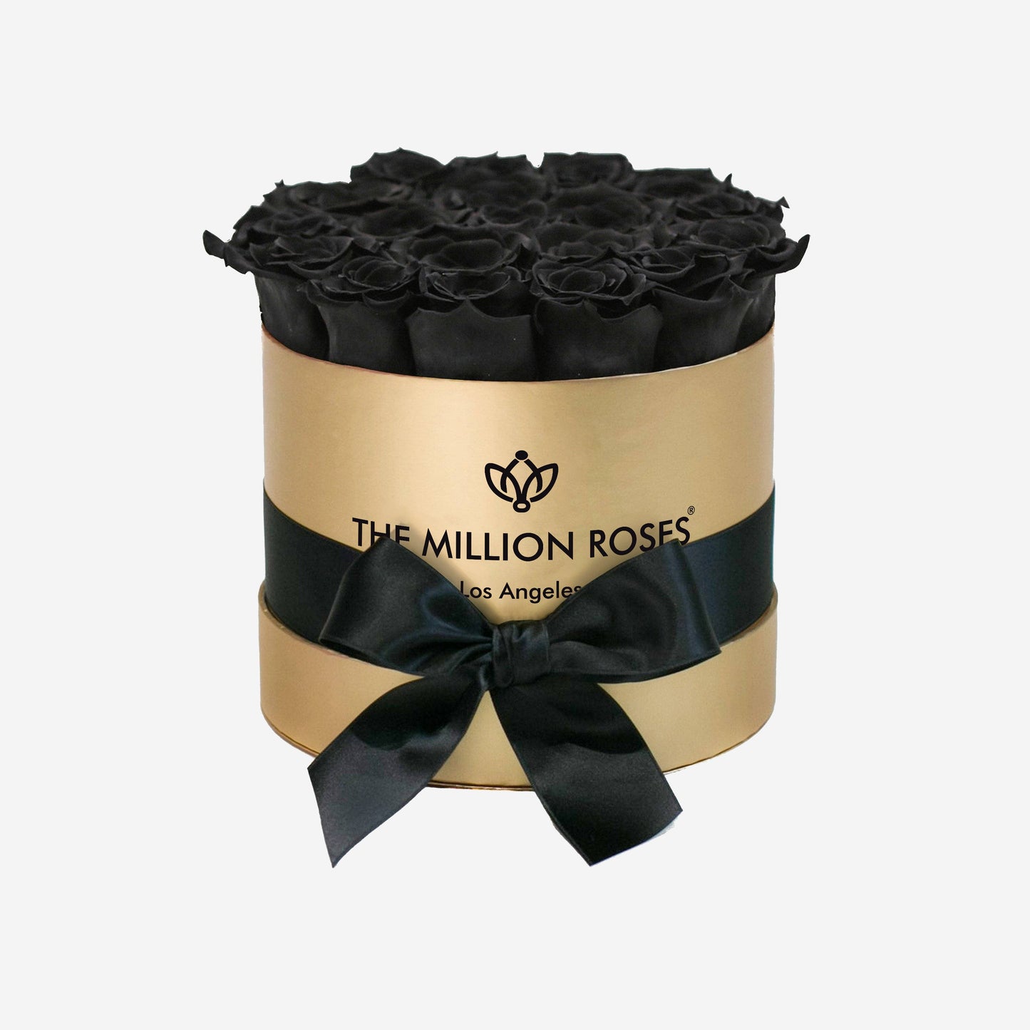 Caja de Oro Clásica | Rosas Negras