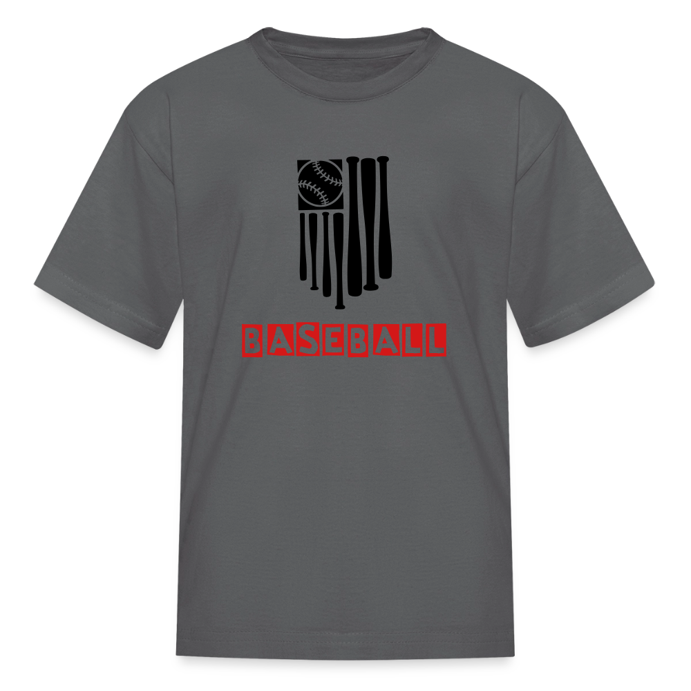 Kid's Baseball Flag T-Shirt