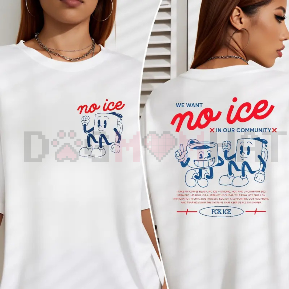 Retro "Abolish ICE" Graphic Tee