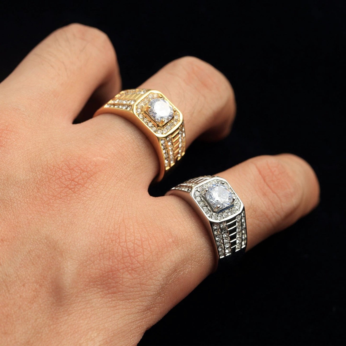 Fashion Hip-hop Men's Ring