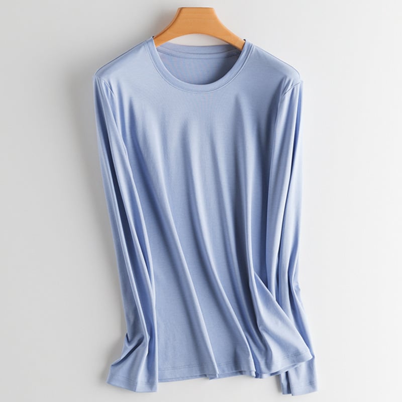 Long-Sleeved Round Neck Autumn T-Shirt