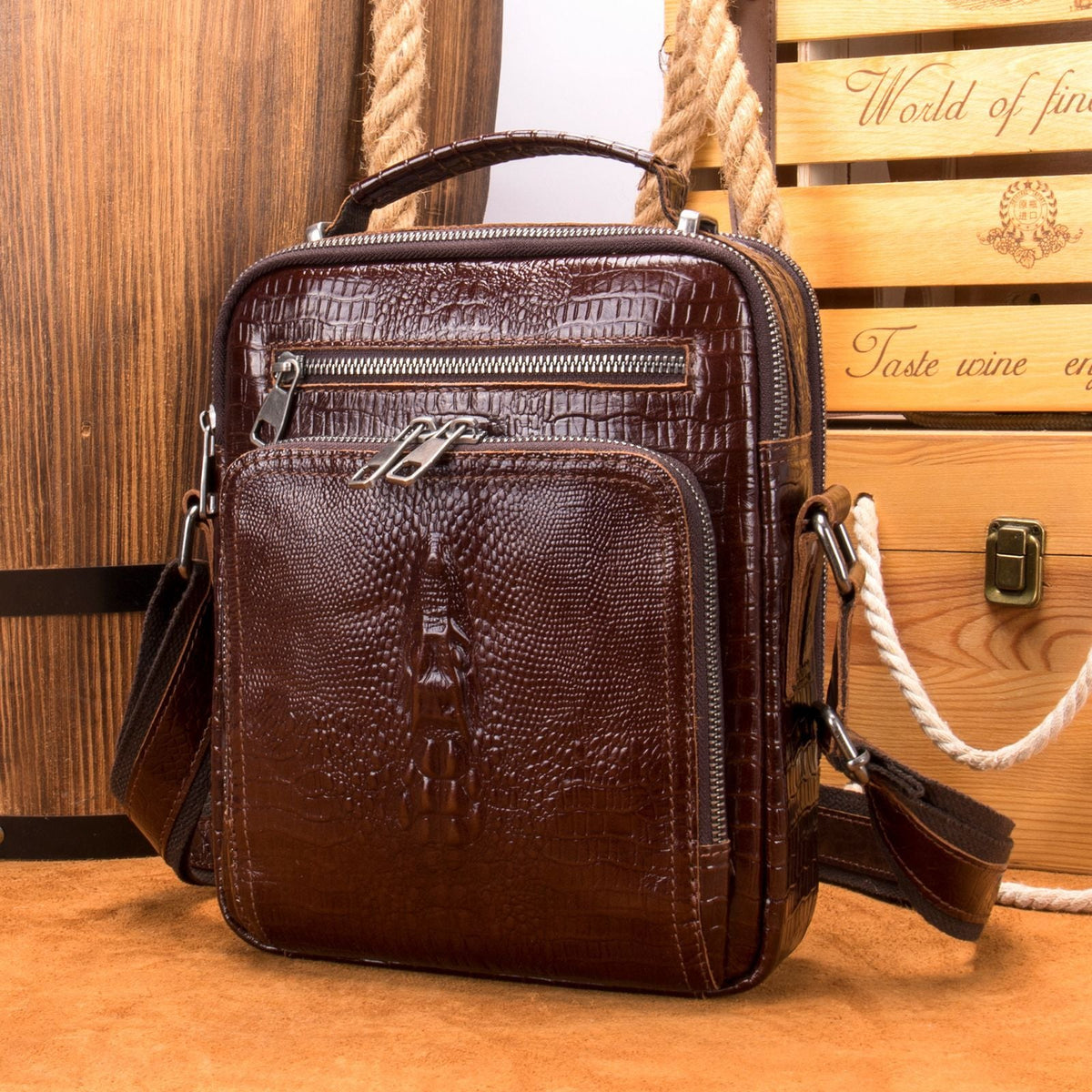 Leather Retro Shoulder Messenger Bag