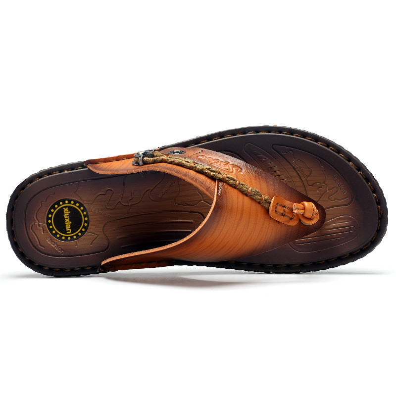 Men's Herringbone Outdoor Slippers