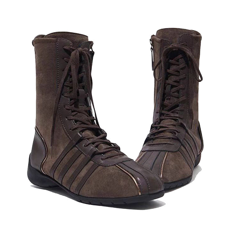New Vintage Knight-style Women's Ankle Boots