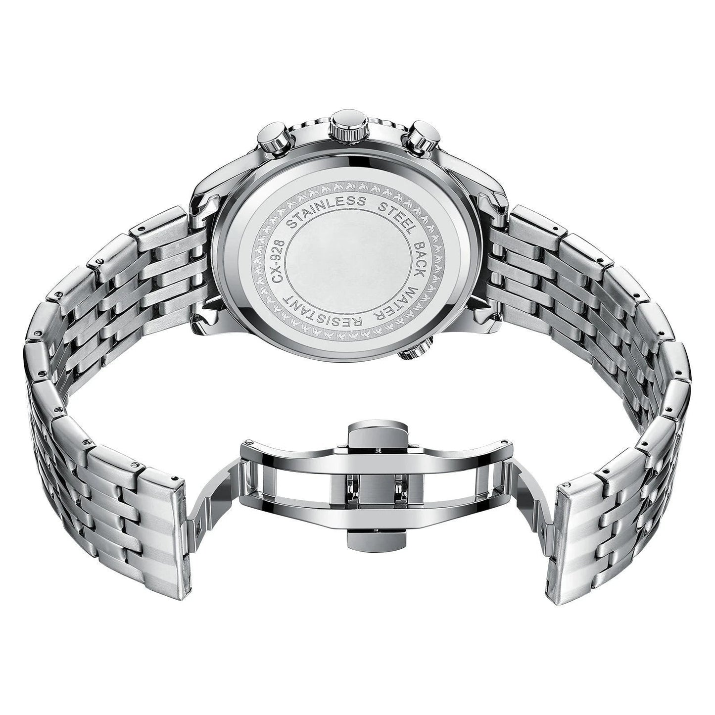 Men's Table Quartz Luminous Waterproof Watch