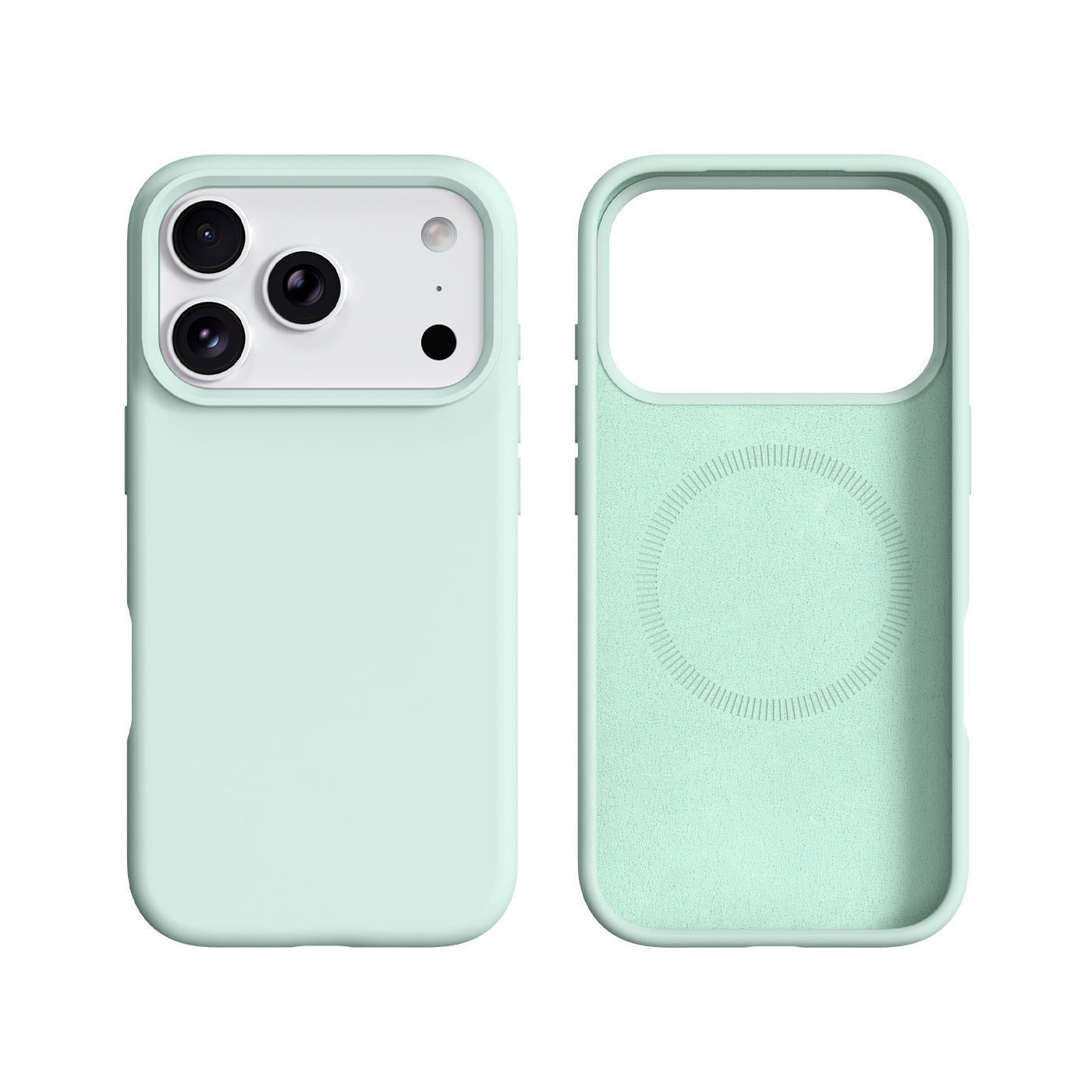 Liquid Silicone Phone Case With Built-in Magnetic Attachment
