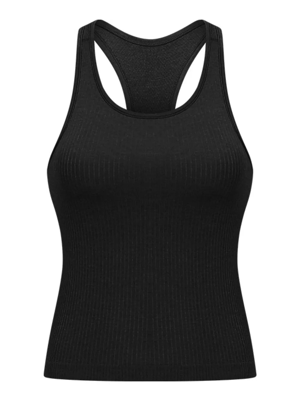 Camiseta sin mangas deportiva Millennia con espalda de nadador y cuello redondo