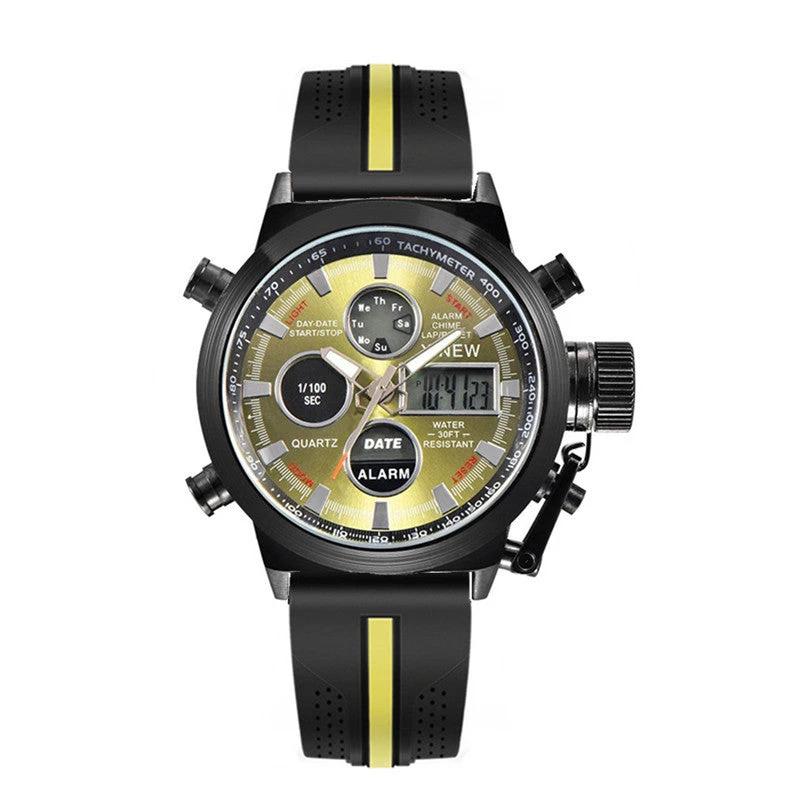 Men's Fashion Belt Multi-functional Watch