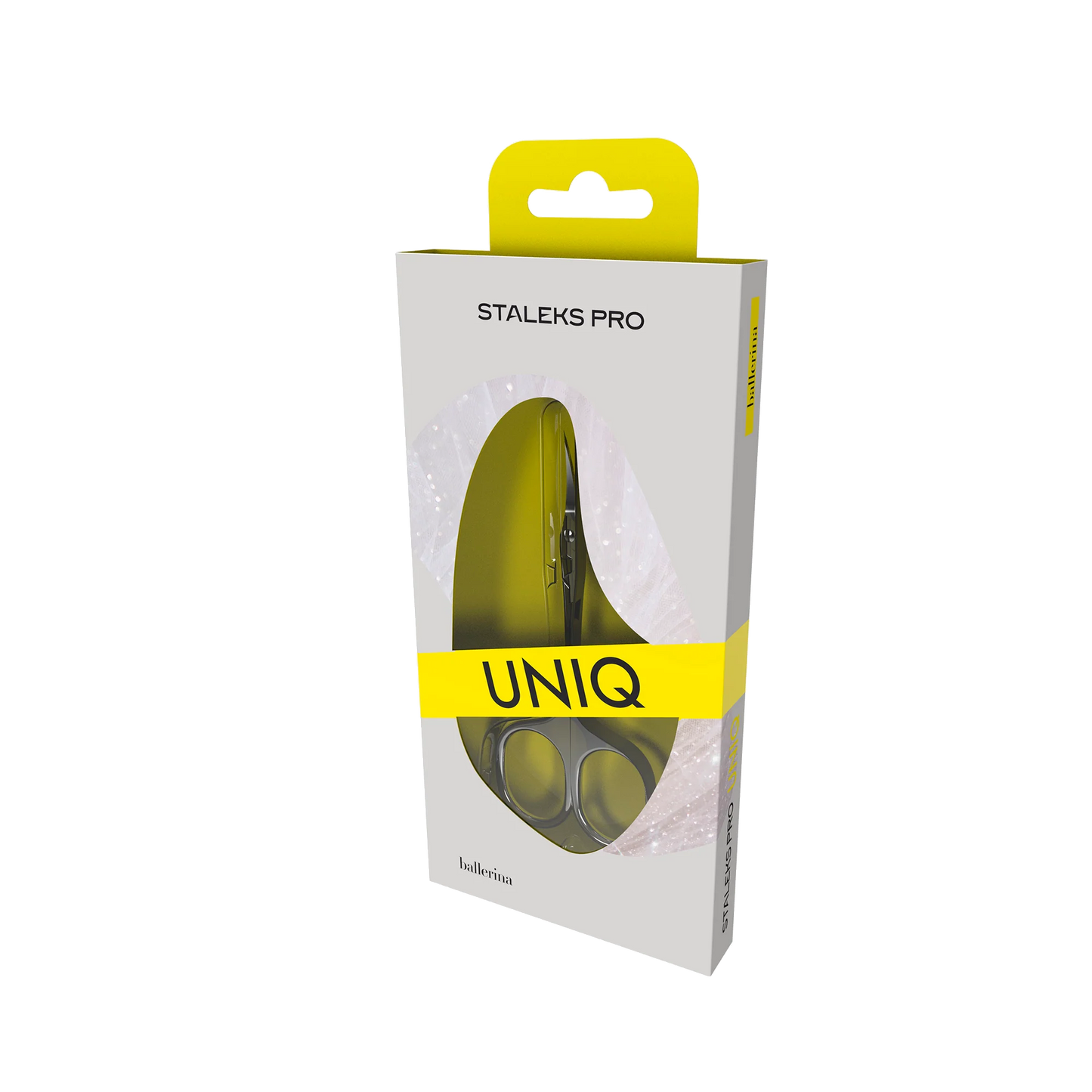 Professional Cuticle Scissors "Ballerina" UNIQ 10 TYPE 4 -SQ-10/4- STALEKS