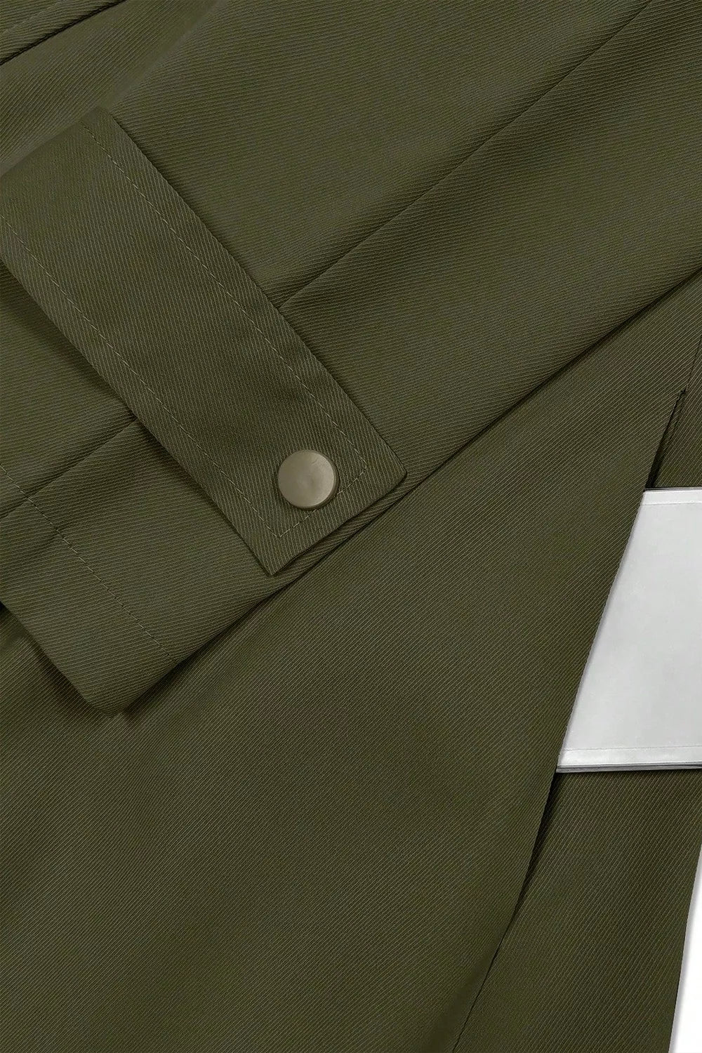 Wide Lapels Belt Trench Coat