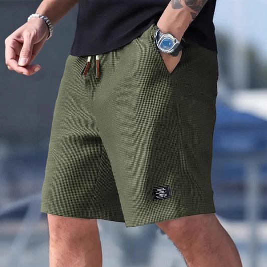 Pantalones cortos sueltos deportivos informales de talla grande para hombre