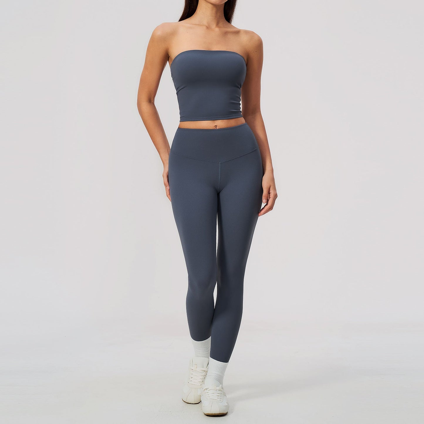 Running Sports New Strapless Yoga Suit Set