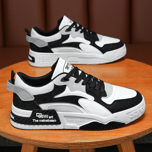 Nuevos zapatos blancos transpirables para hombre