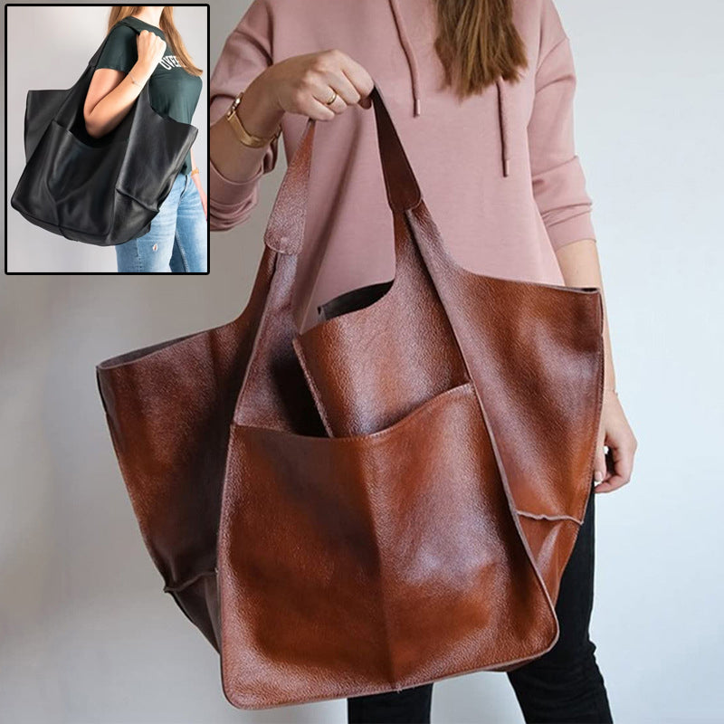 Women's Vintage Large Capacity Tote Handbag