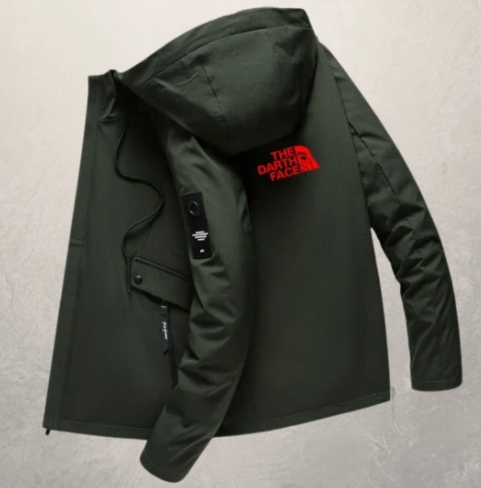 Men's Casual Loose Sports Hooded Jacket