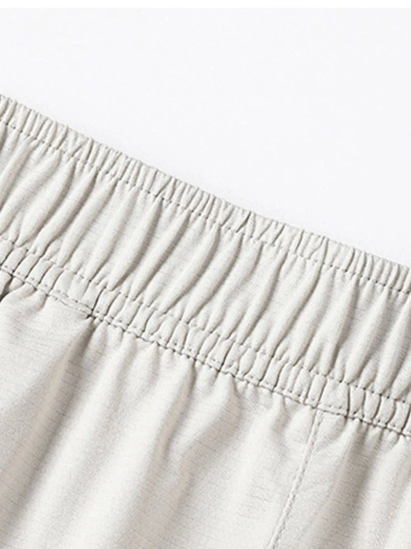 Pantalones cortos deportivos elásticos de tallas grandes para hombre