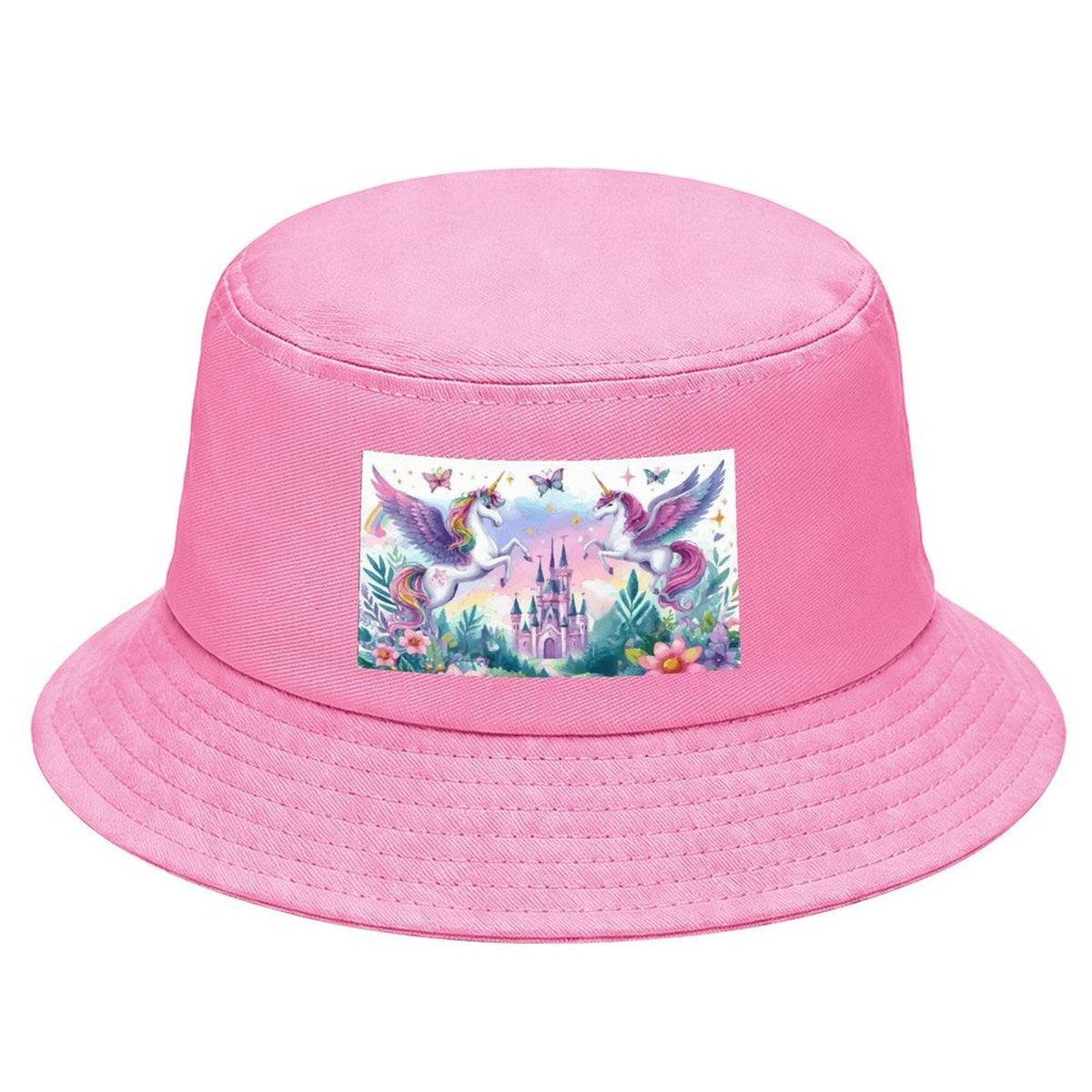 Purple Flying Unicorns Design Kid's Bucket Hat | Ships from USA