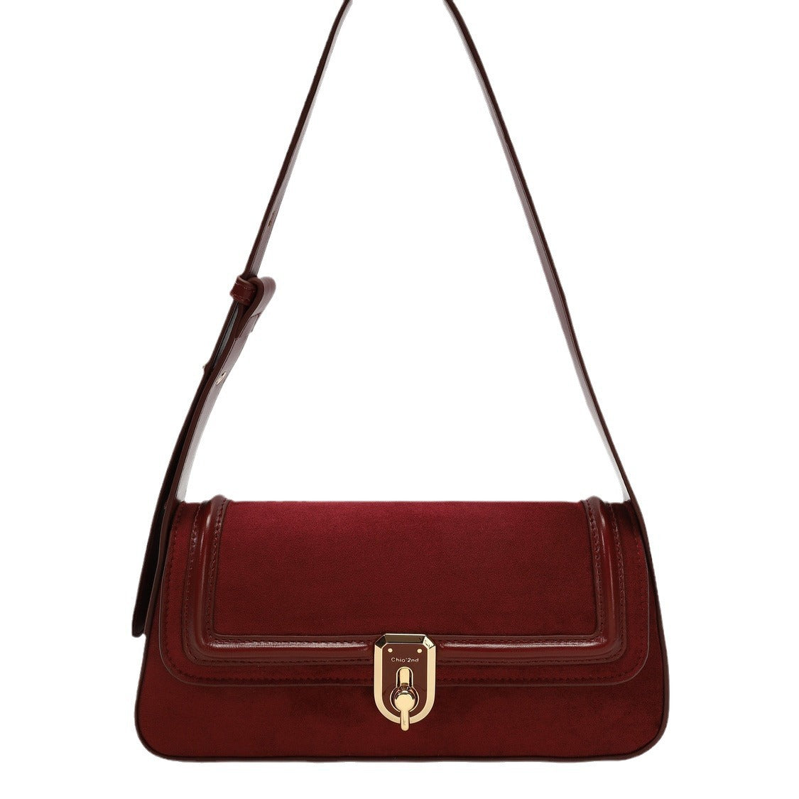 Women's Retro Red Crossbody Bag