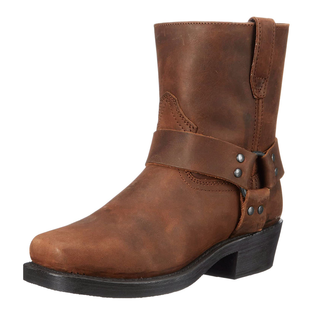Men's Versatile Casual Leather Retro Short Boots
