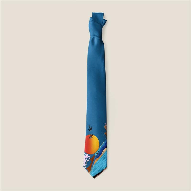 Men's Creative Print Tie