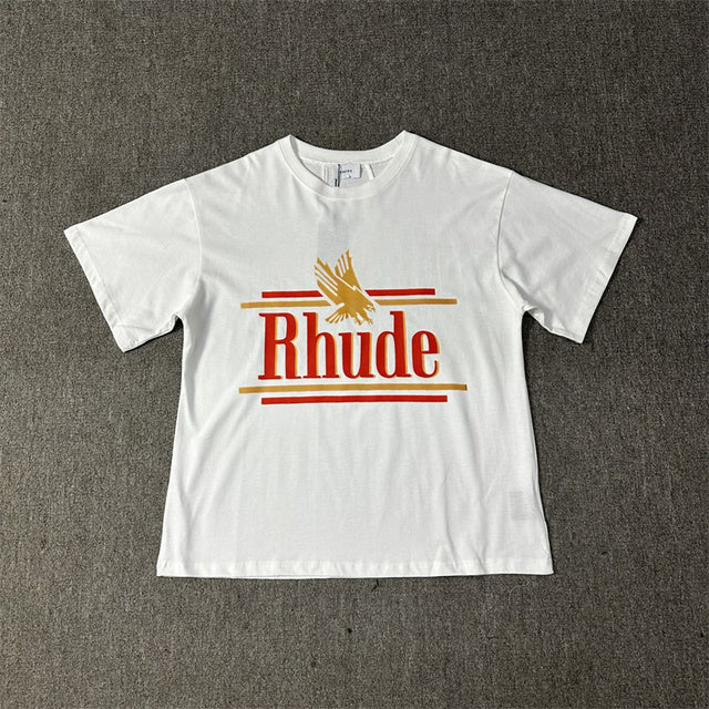 2024 Cotton Letter Printed Loose Couple T-Shirt